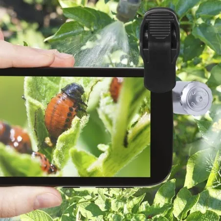 Microscope Personnel 60X Économique pour Téléphone Dicson Matières : polaire Taille textile : XXL Couleurs : noir cadeau entrepr