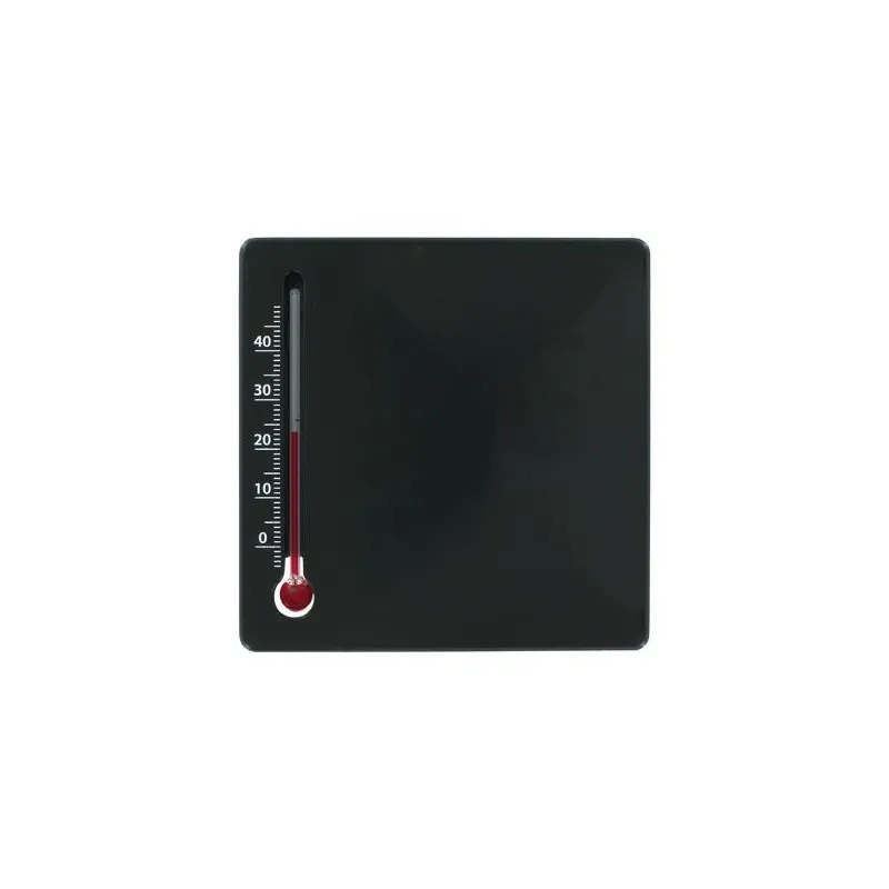 Thermomètre Carré Écologique en Matière Recyclée