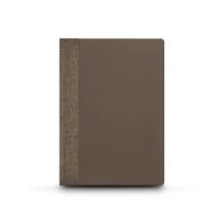 Carnet A5 Éco-responsable avec couverture en poudre de café Matières : bambou Couleurs : vert 2