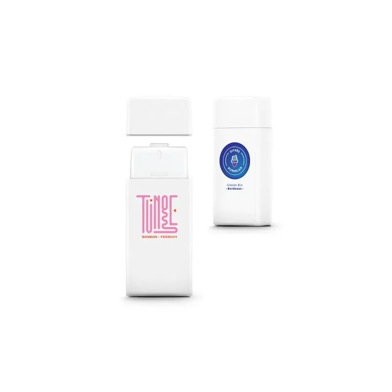 Sac ultra compact personnalisé de soudure Matières : bambou Couleurs : naturel cadeau entreprise pas cher