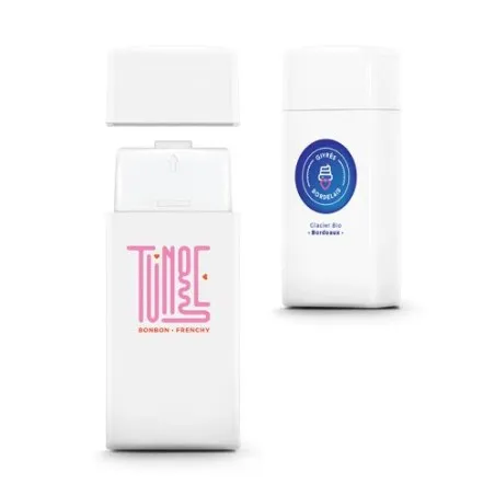 Sac ultra compact personnalisé de soudure Matières : bambou Couleurs : naturel cadeau entreprise pas cher