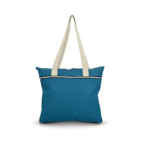 Sac Shopping Isotherme Pratique et Personnalisable Matières : polyester Couleurs : gris impression logo haute qualité