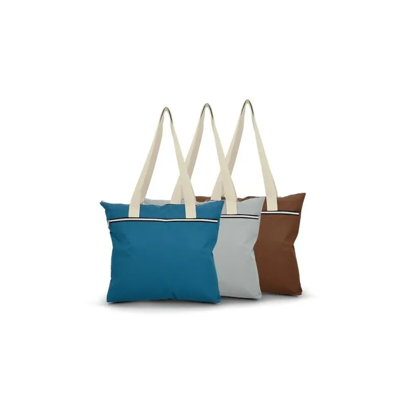 Sac Shopping Isotherme Pratique et Personnalisable Matières : polyester Couleurs : bleu marine impression haute définition