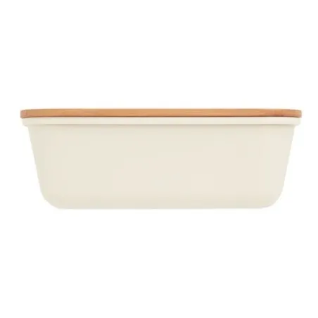 Boîte à lunch écologique en bambou personnalisée - THURSDAY Matières : coton Taille textile : S Couleurs : bleu marine goodies p