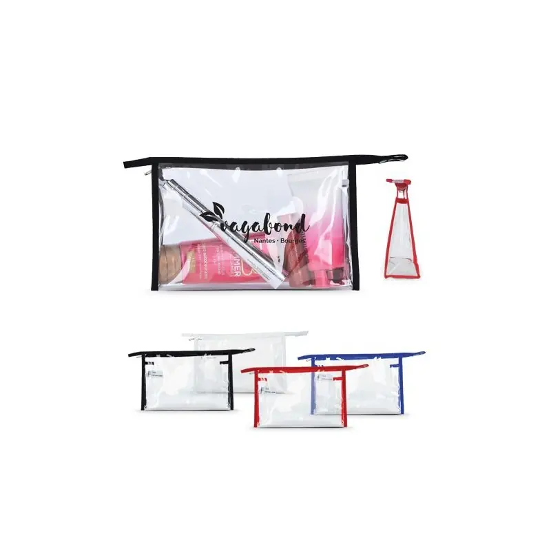 Trousse de Toilette Translucide - Pratique et Élégante