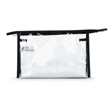 Trousse de Toilette Translucide - Pratique et Élégante