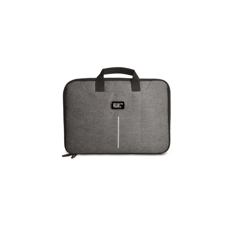 Sacoche Écologique Porte-Documents et Ordinateur Portable en rPET - SPECTER 2 Couleurs : blanc goodies publicitaire événementiel