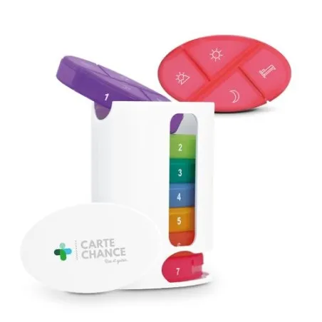 Minuteur Magnétique Pratique Personnalisé - Ustensile de Cuisine Coulissant Hebdomadaire Matières : aluminium Couleurs : argenté