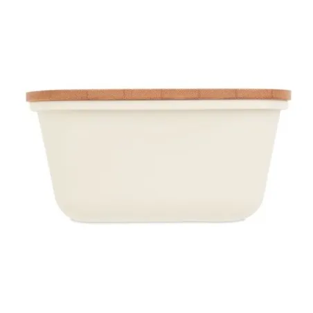 Boîte à lunch écologique en bambou personnalisée - THURSDAY Matières : coton Taille textile : S Couleurs : bleu marine cadeau co