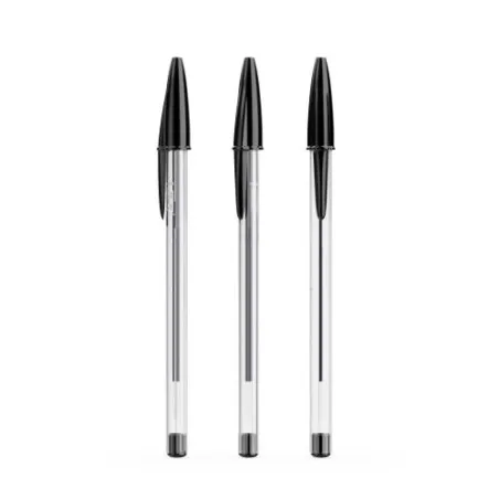 Stylo à bille personnalisée pas cher BIC® Cristal® Expression Matières : fer Couleurs : argenté personnalisation rapide en Franc