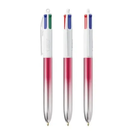 Stylo Publicitaire Bicolor à 4 Couleurs BIC® Matières : verre Couleurs : translucide Contenance : 378 ml accessoire événementiel