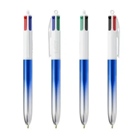 Stylo Publicitaire Bicolor à 4 Couleurs BIC® Couleurs : noir personnalisation rapide en France