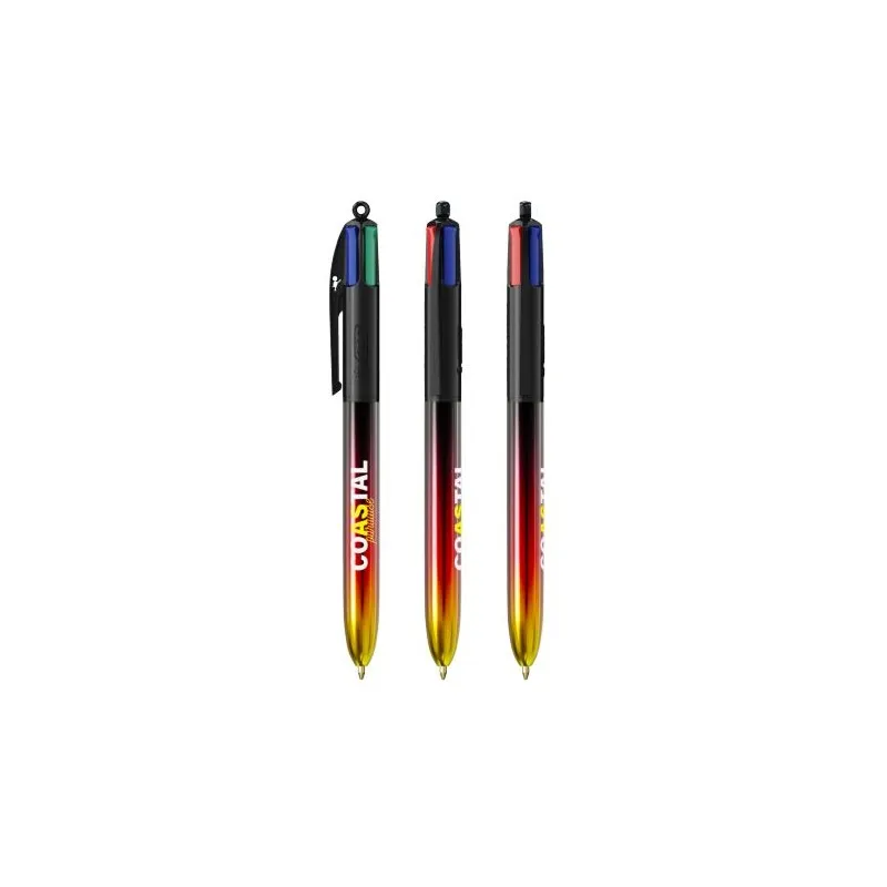 Stylo Écologique 4 Couleurs® Personnalisé - BIC® Flags Collection Couleurs : gris Contenance : 200 ml impression logo haute qual