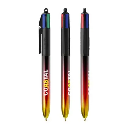 Stylo Écologique 4 Couleurs® Personnalisé - BIC® Flags Collection Couleurs : gris Contenance : 200 ml impression logo haute qual
