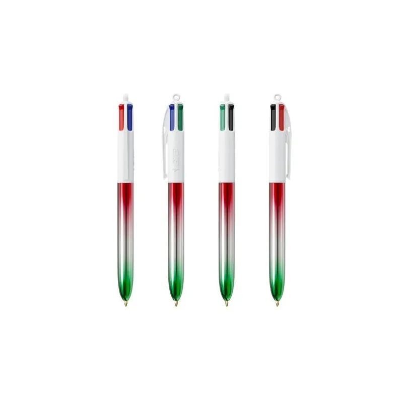 Stylo Écologique 4 Couleurs® Personnalisé - BIC® Flags Collection Matières : ABS Couleurs : noir livraison express 24h 48h