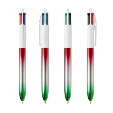 Stylo Écologique 4 Couleurs® Personnalisé - BIC® Flags Collection Matières : ABS Couleurs : noir livraison express 24h 48h