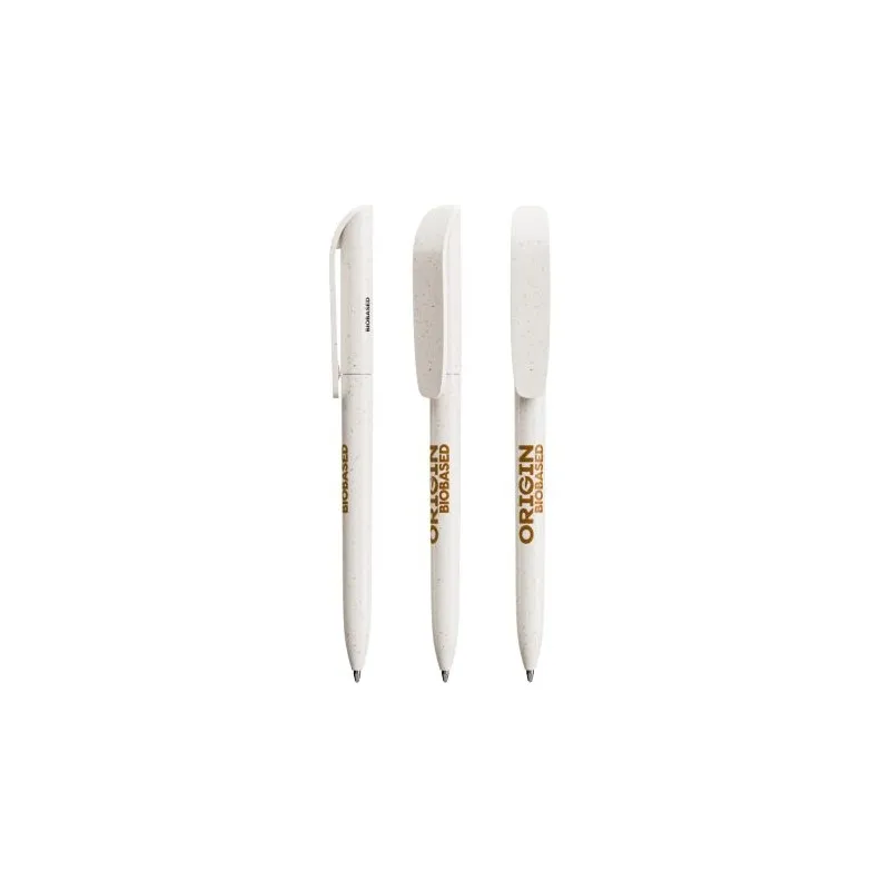 Stylo Écologique Personnalisé Super Clip Origin BIC® pas cher Matières : coton Couleurs : naturel Contenance : 8 L cadeau client