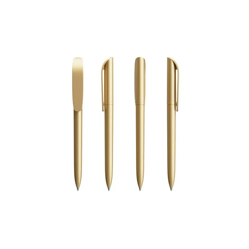 Stylo à bille personnalisable glacé - BIC® Super Clip Matières : liège Couleurs : naturel cadeau client original