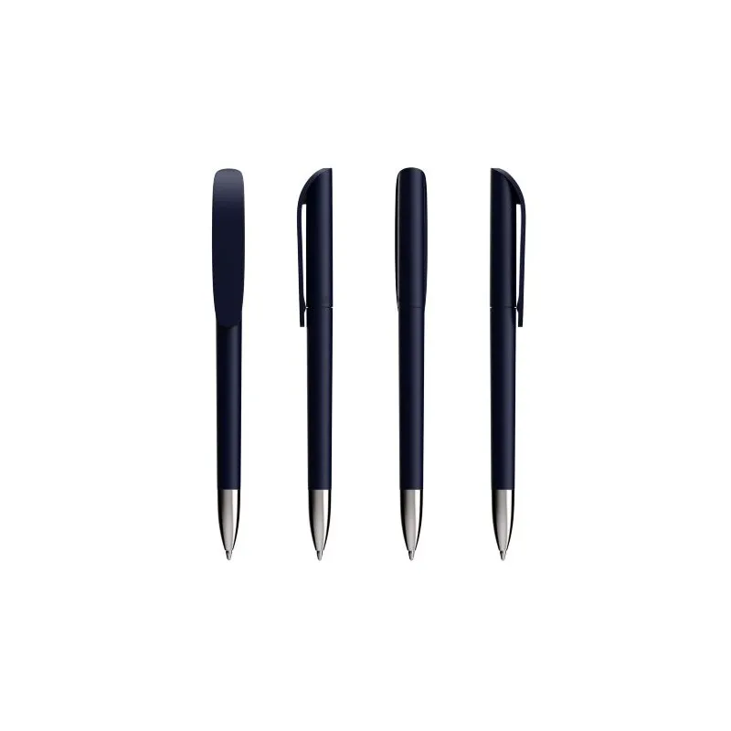 Stylo Écriture Élégant Super Clip Soft Advance - BIC® Matières : bois Couleurs : bleu impression haute définition