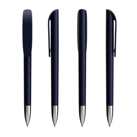 Stylo Écriture Élégant Super Clip Soft Advance - BIC® Matières : bois Couleurs : bleu impression haute définition
