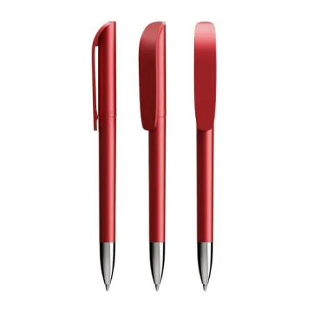 Stylo Précis et Élégant Glacé - BIC® Super Clip Advance Matières : Synthétique Couleurs : noir impression logo haute qualité