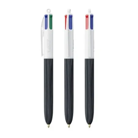 Stylo Écologique 4 Couleurs Personnalisé Wood Style BIC® Matières : bois Couleurs : bleu foncé marquage couleur éclatante