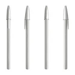 Stylo bille personnalisé durable BIC® Cristal® Re New Matières : polyester Couleurs : vert