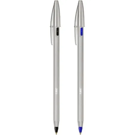 Stylo bille personnalisé durable BIC® Cristal® Re New Matières : polyester Couleurs : vert livraison express 24h 48h