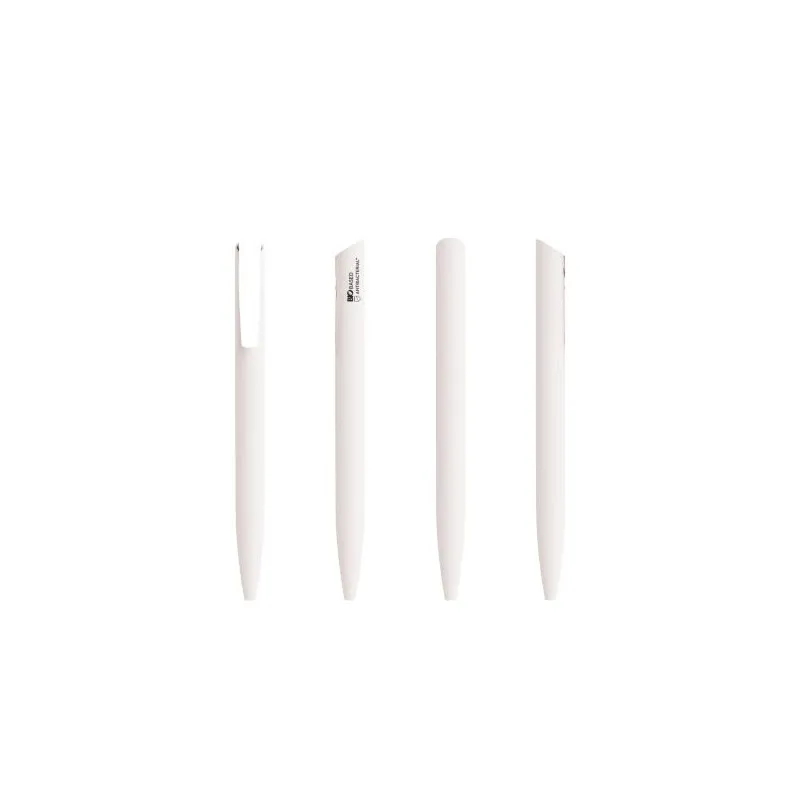 Stylo Antibactérien Écologique Personnalisé BIC® Media Clic BIO Based BGUARD™ Matières : polyester Couleurs : rouge cadeau entre