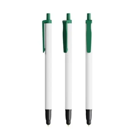 Stylo à bille écologique personnalisé Clic Stic Ecolutions® BIC® - 12 pièces Matières : aluminium recyclé&nbsp; Couleurs : bleu impre