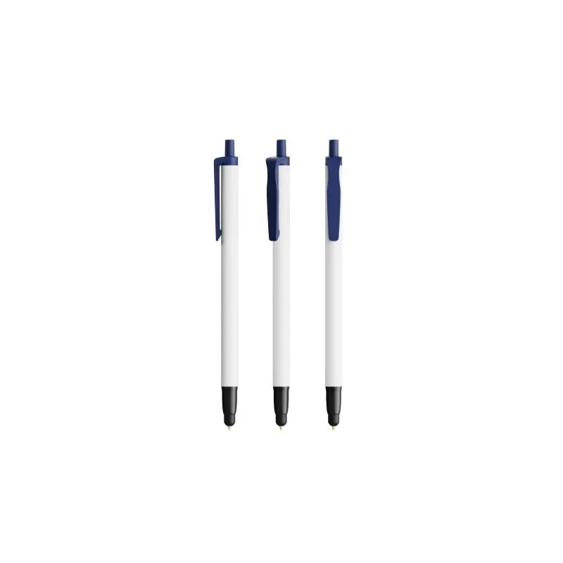 Stylo à bille écologique personnalisé Clic Stic Ecolutions® BIC® - 12 pièces Matières : aluminium recyclé&nbsp; Couleurs : bleu goodi