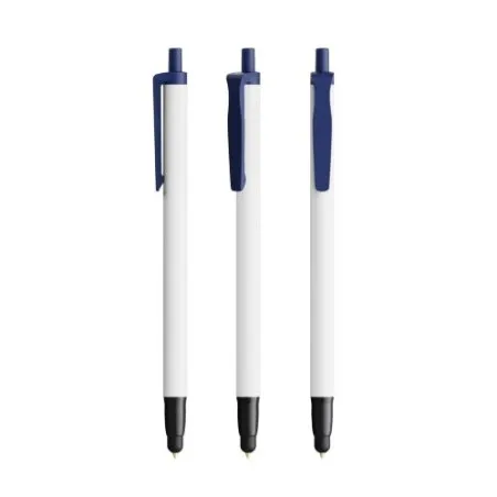 Stylo à bille écologique personnalisé Clic Stic Ecolutions® BIC® - 12 pièces Matières : aluminium recyclé&nbsp; Couleurs : bleu goodi