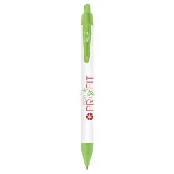 Stylo Bille Écologique Personnalisé Wide Body™ Ecolutions® BIC® Matières : acier inoxydable Couleurs : rouge