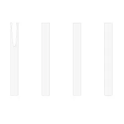 Stylo Bille Écologique Personnalisé Wide Body™ Ecolutions® BIC® Matières : acier inoxydable Couleurs : rouge 2