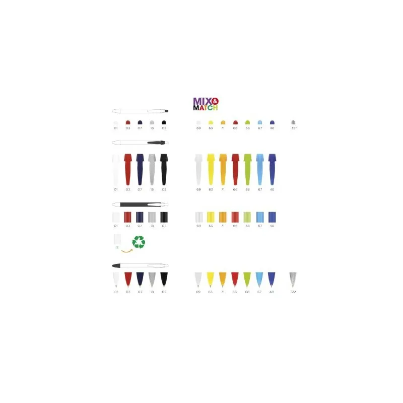 Stylo Bille Écologique Personnalisé Wide Body™ Ecolutions® BIC® Matières : acier inoxydable Couleurs : rouge marquage laser ultr