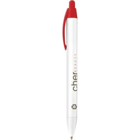 Stylo Bille Écologique Personnalisé Wide Body™ Ecolutions® BIC® Matières : acier inoxydable Couleurs : rouge objet promotionnel 