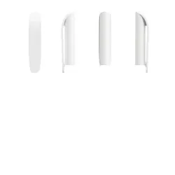 Stylo Bille Écologique Personnalisé Super Clip BIC® Ecolutions® Matières : acier inoxydable Couleurs : bleu marine 2