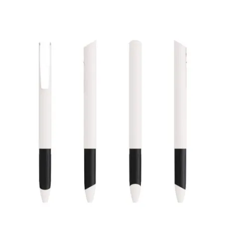 Stylo Bille Écologique Personnalisé Media Clic Grip - BIC® Couleurs : noir Matières : acier inoxydable recyclé impression haute 