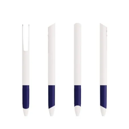 Stylo Bille Écologique Personnalisé Media Clic Grip - BIC® Couleurs : argenté Matières : acier inoxydable recyclé livraison expr