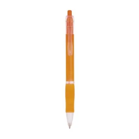Stylo Click Publicitaire Personnalisé Matières : acier inoxydable Couleurs : orange goodies publicitaire événementiel