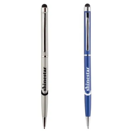Stylo Mat Publicitaire Unique Sleek Stylus Couleurs : blanc Matières : polyester recyclé personnalisable avec votre logo