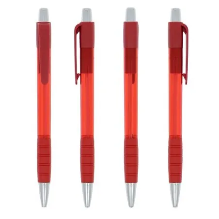 Stylo Écologique Personnalisé Striped Grip pas cher Matières : polypropylène (PP) Couleurs : vert cadeau affaires élégant