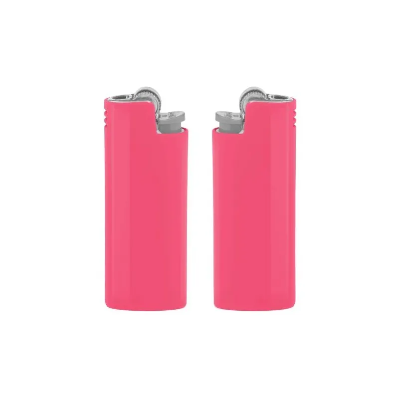 Étui de Briquet de Luxe Personnalisé BIC® Styl'it Matières : polaire Couleurs : rose cadeau affaires élégant