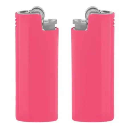 Étui de Briquet de Luxe Personnalisé BIC® Styl'it Matières : polaire Couleurs : rose cadeau affaires élégant