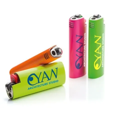 Étui de Briquet de Luxe Personnalisé BIC® Styl'it Matières : polyester Couleurs : noir cadeau entreprise pas cher