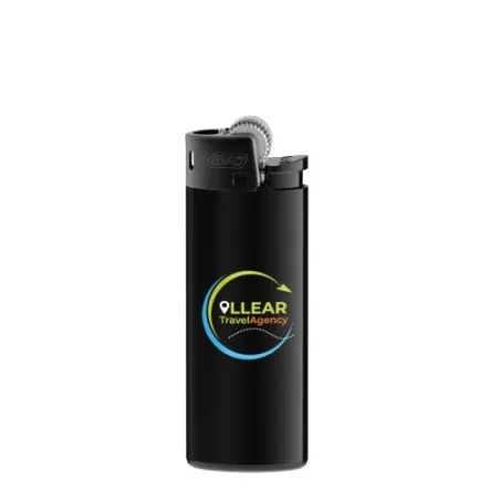 Étui de Briquet de Luxe Personnalisé BIC® Styl'it Matières : polyester Couleurs : noir cadeau entreprise pas cher