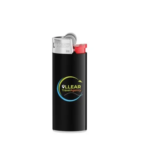 Étui de Briquet de Luxe Personnalisé BIC® Styl'it Matières : polyester Couleurs : gris personnalisation sur mesure