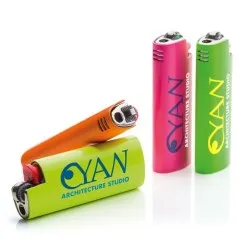 Étui de Briquet de Luxe Personnalisé BIC® Styl'it Matières : polaire Couleurs : rose 2