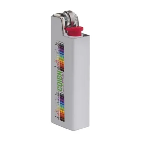 Étui Aluminium Personnalisé Plat BIC® Matières : polaire Couleurs : gris personnalisation sur mesure
