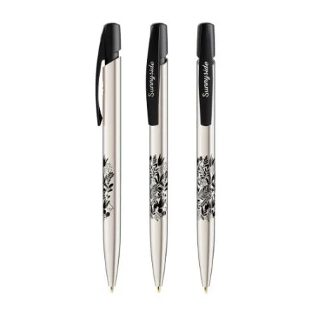 Stylo Bille Écologique Personnalisé de Qualité Media Clic Shine BIC® Matières : carton Couleurs : noir livraison express 24h 48h